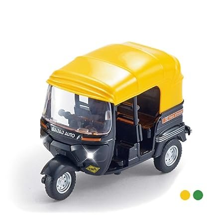 Die Cast Metal Auto Rickshaw - Image 4