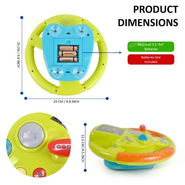 Little Driver Steering Wheel - Image 6