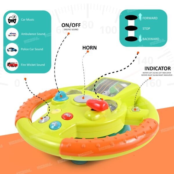 Little Driver Steering Wheel - Image 3
