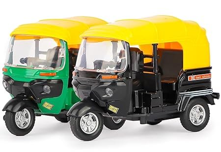 Die Cast Metal Auto Rickshaw