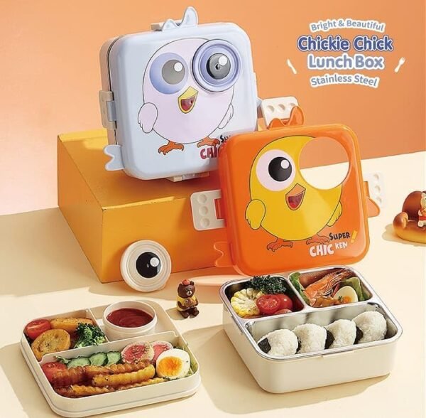 Stainless steel Chick lunch box - Image 2
