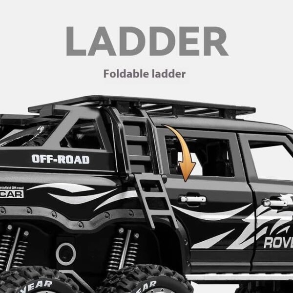 Metal 6*6 Landrover Jeep - Image 8