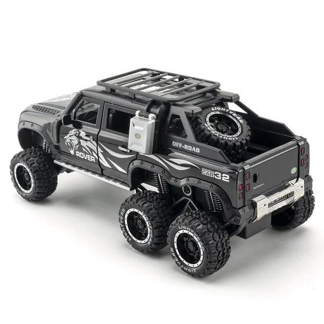 Metal 6*6 Landrover Jeep - Image 2