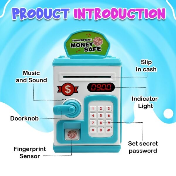 Fingerprint Sensor Money Bank - Image 2