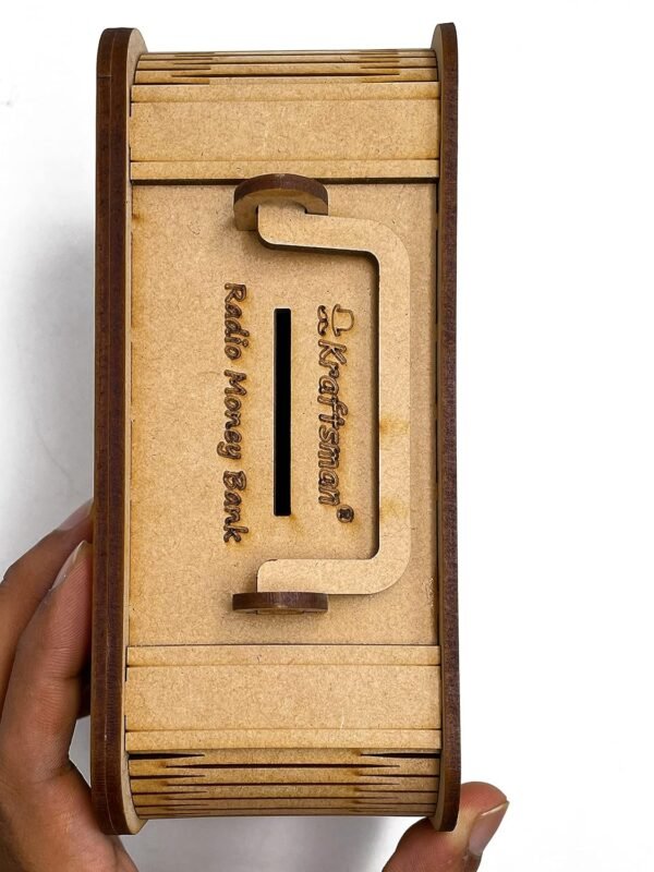 Wooden Radio Money Box - Image 2