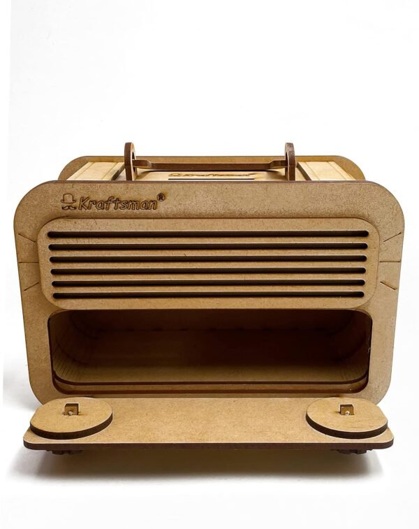 Wooden Radio Money Box - Image 3