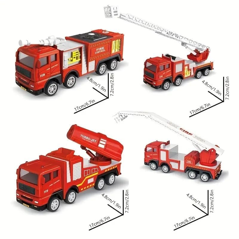 Friction Fire Engine - Image 3