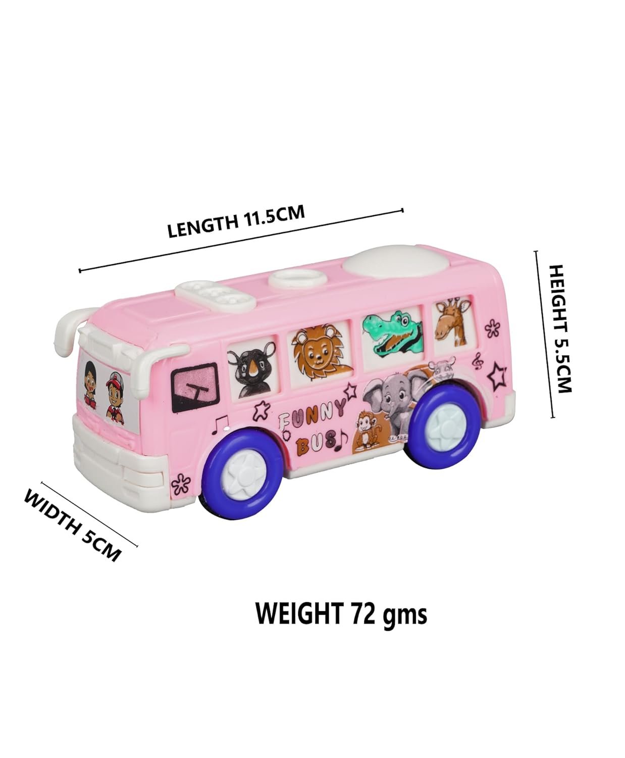 Animal Cartoon Bus - Image 4