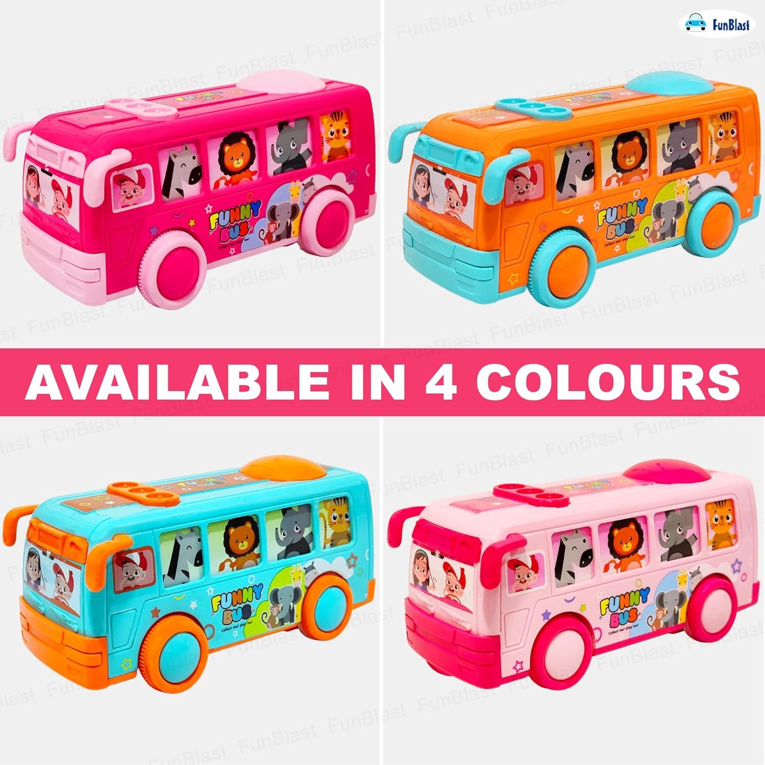 Animal Cartoon Bus - Image 5