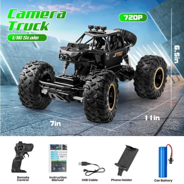 RC Rock Explorer with Camera - Image 4