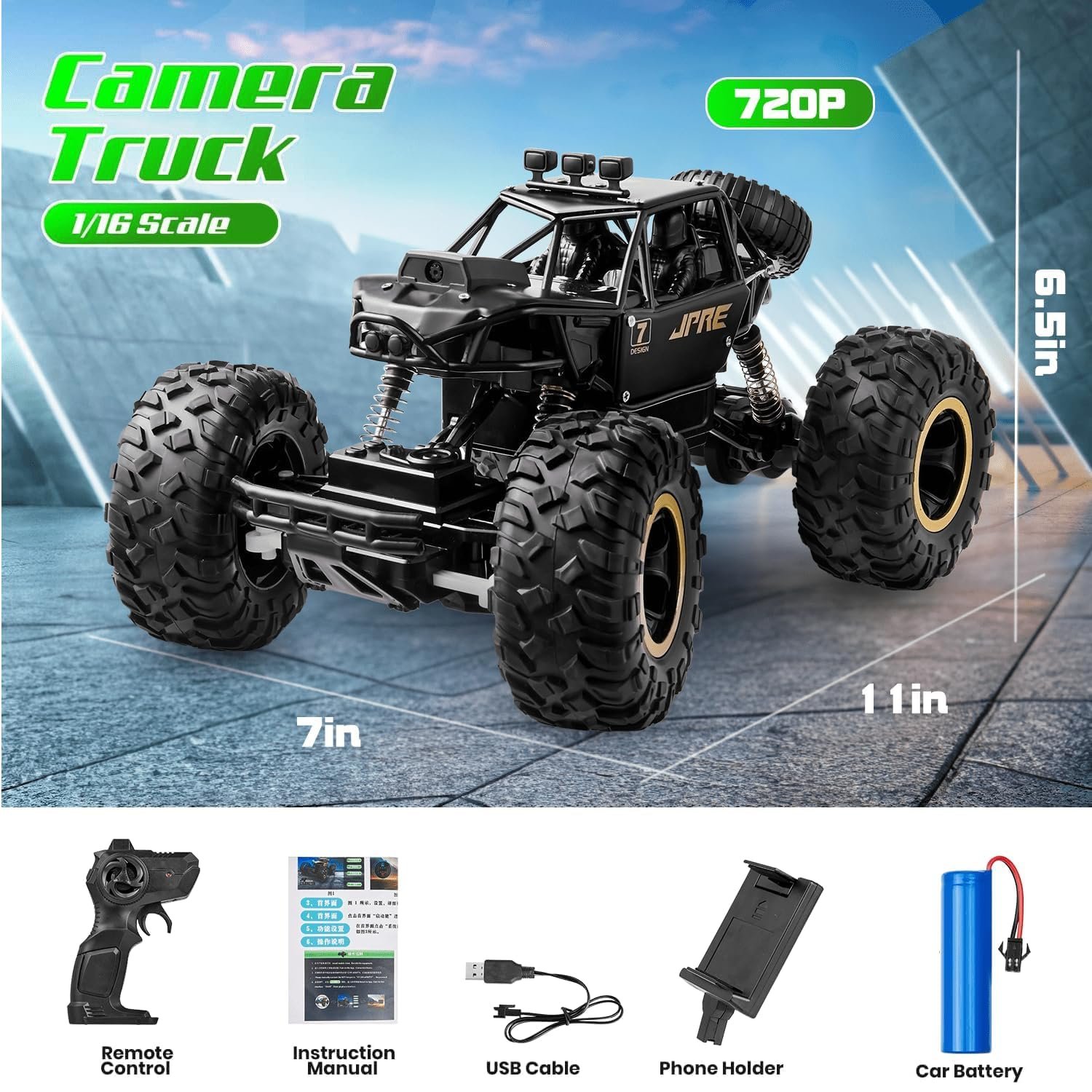 RC Rock Explorer with Camera - Image 4