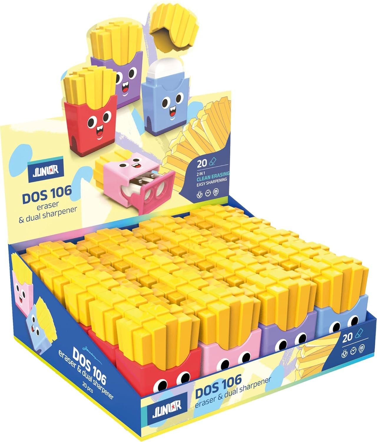 French fries Eraser n Sharpener - Image 5