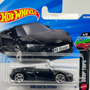 HOT WHEELS - 2019 AUDI R8 SPYDER - BLACK