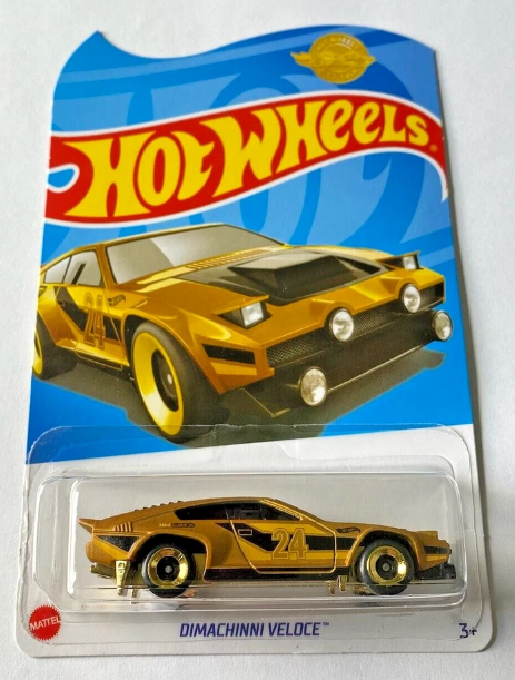 Hot Wheels Gold Dimachinni Veloce 2024
