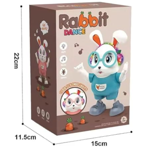 Uyir Mei Dancing Rabbit Toy for Kids – Musical Bunny with LED Lights, Sound & Interactive Movement