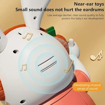 Uyir Mei Dancing Rabbit Toy for Kids – Musical Bunny with LED Lights, Sound & Interactive Movement - Image 4