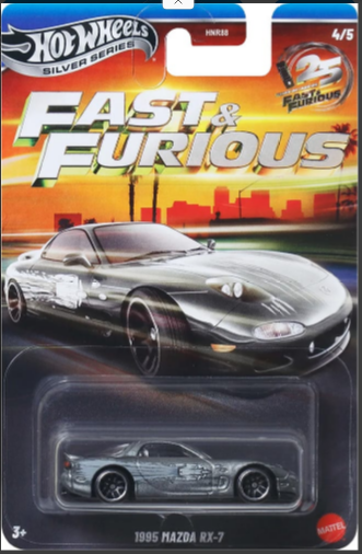 Hot Wheels 2026 Fast & Furious 1995 Mazda RX-7