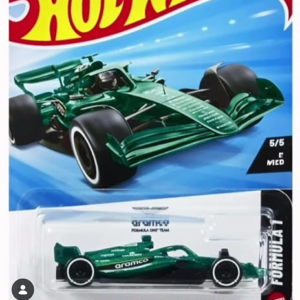 Aston Martin Aramco Formula One Team Die-Cast F1 Car, Green, 2026 Mainline, Age 3+