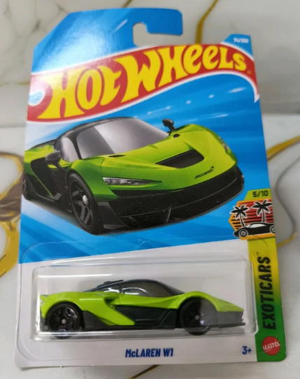 Hot Wheels Mclaren W1 Green