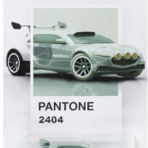 Hot Wheels Silver Series Pantone 574 1:64 'Rally Finale for 3 Years & Above 3/6 (Green)