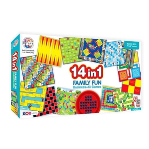 14 in 1 Family Board Game for Kids & Adult