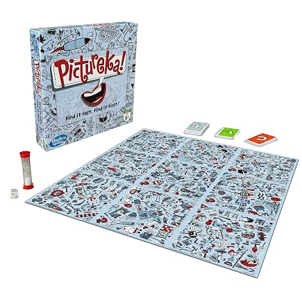 Hasbro Gaming Pictureka! Board Game for Family and Kids Ages 6 and Up, Indoor Classic Game, Pack Of 1, Multicolor - Image 4