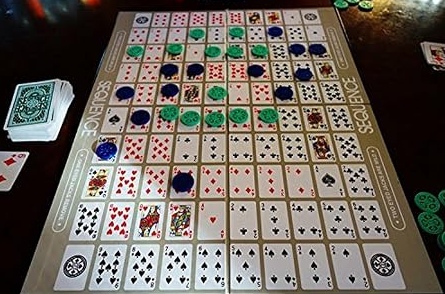 Sequence Board Game of Strategy & Logic | Fun Family & Party Games for Kids & Adults | Challenging Card Based Mind Game for 2–12 Players | Educational Indoor Game Night Gift (Small) - Image 4