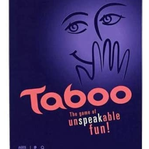 Taboo Board Game Classic Fast Paced Word Guessing Game for Adults & Teens - Party Game with Buzzer, Cards & Timer | Fun for Nights, Families, Groups & Holiday Gatherings